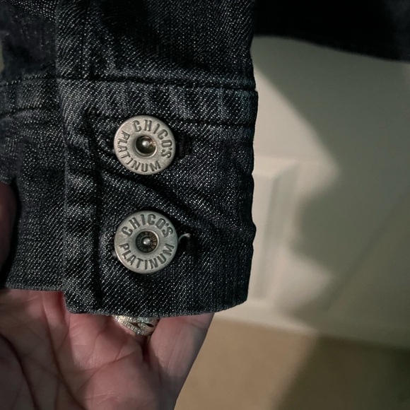 Chico’s Denim Jacket - Picture 5 of 5